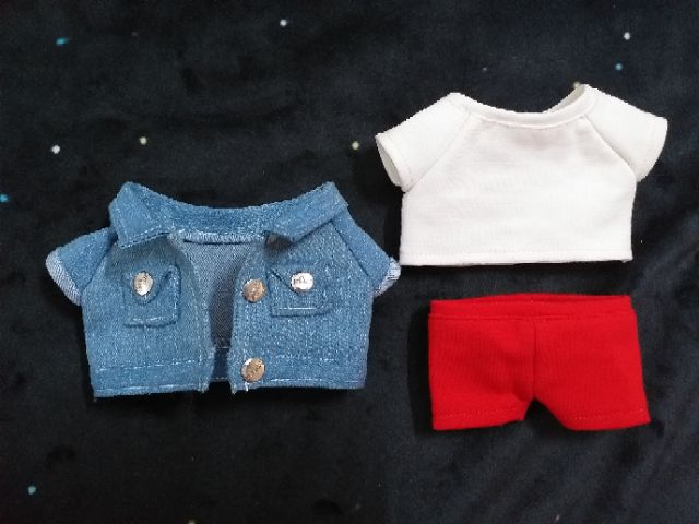 Áo khoác Jean + Áo + Quần