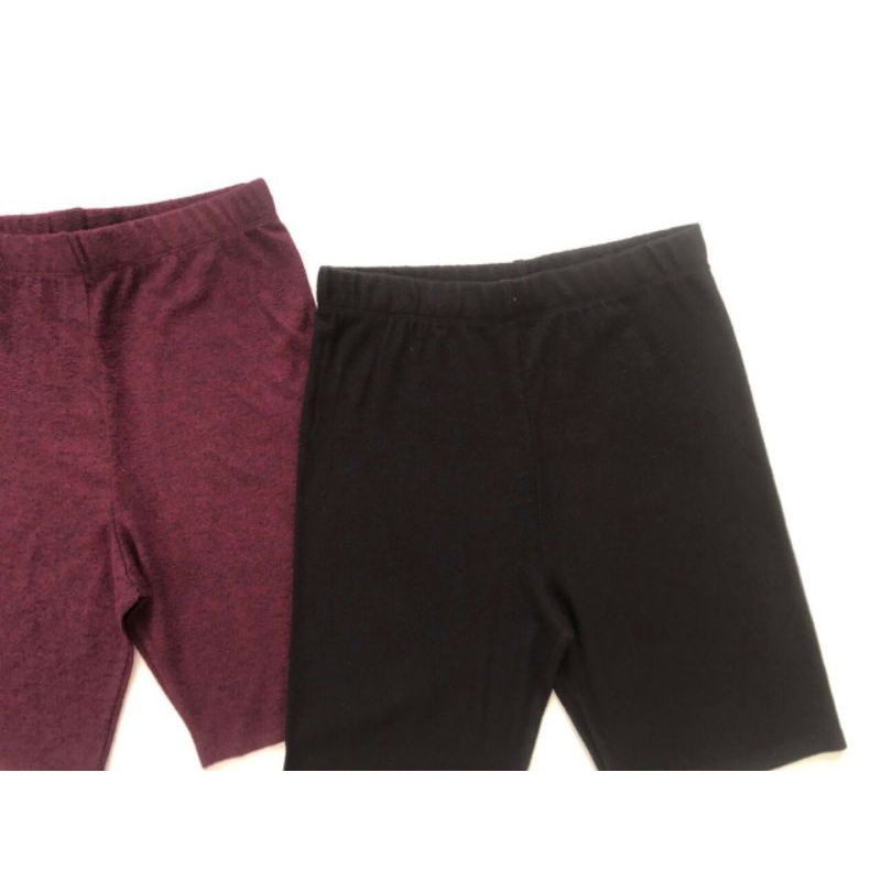 quần biker đen thun hiệu F21