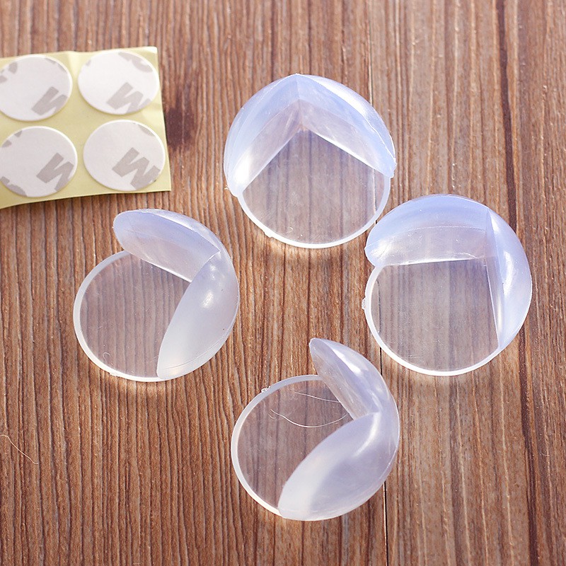 Set 8 Miếng Bịt Góc Bàn, Bọc Cạnh Bàn Silicon Tránh Va Đập - An Toàn Cho Bé Và Người Già