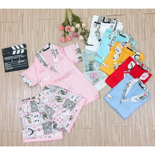 BỘ PIJAMA SATIN ĐÙI CAO CẤP 05