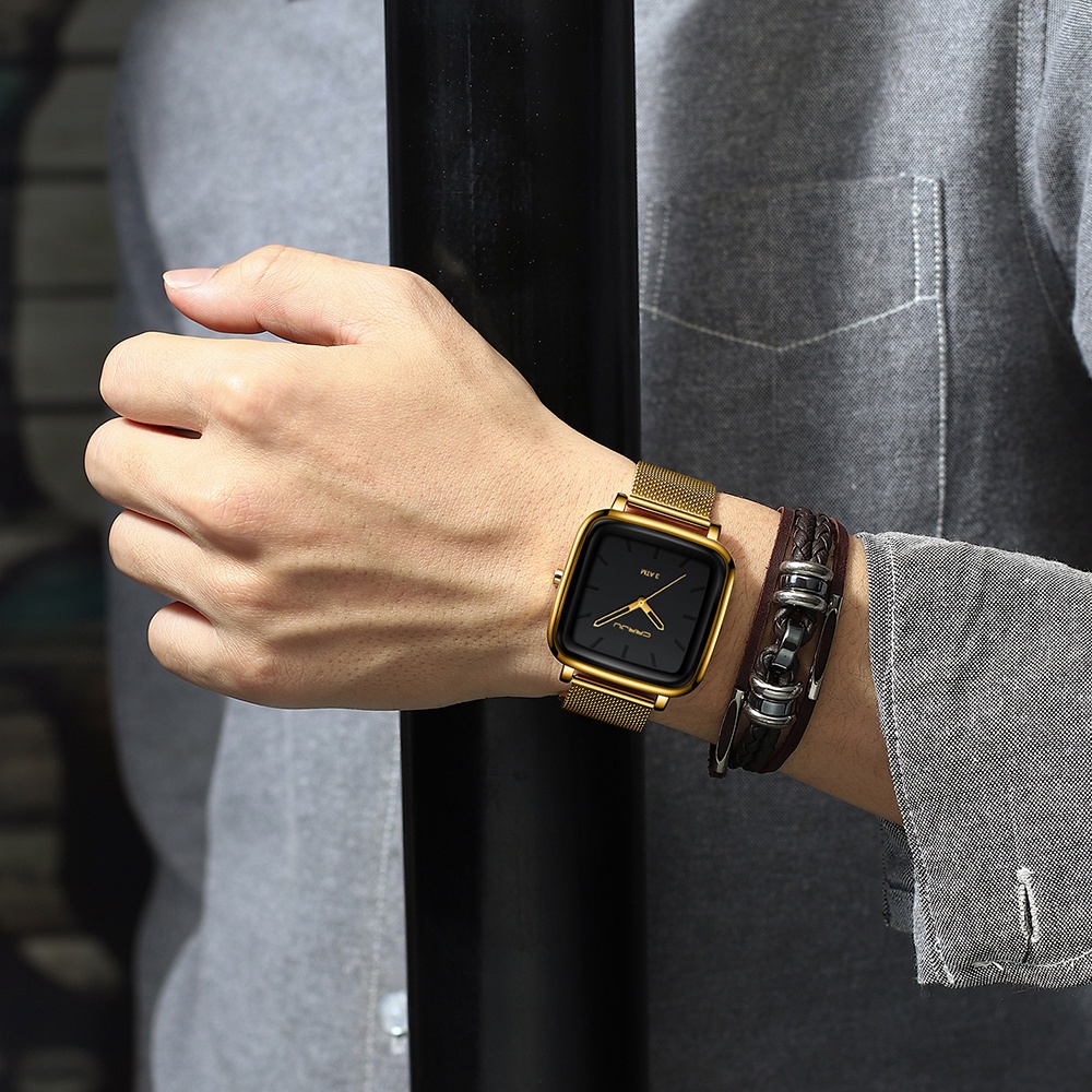 Đồng hồ thạch anh CRRJU 2991 X đơn giản chống nước phong cách thể thao cho nam