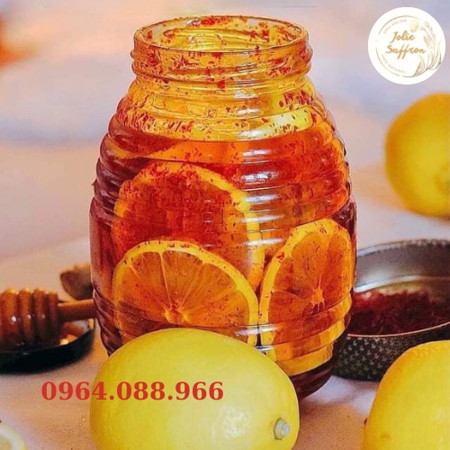 [CHÍNH HÃNG] Saffron Super Negin Ngâm Mật ong Bạc Hà (Xay sẵn) + Tặng que lấy mật + trà hoa | BigBuy360 - bigbuy360.vn