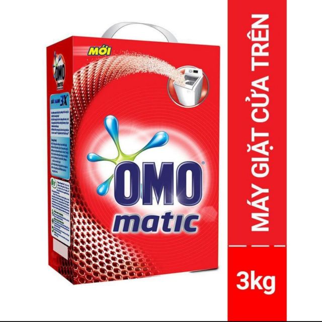 Bột giặt Omo Matic Sạch Cực Nhanh 3kg