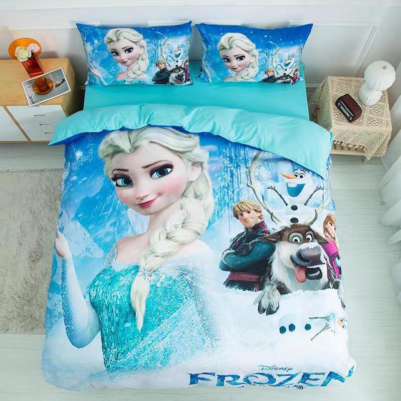Bộ Chăn Ga Siêu Nhân Hoạt Hình Cho Bé Chất Liệu Cotton Mềm Mát - Linh An Bedding