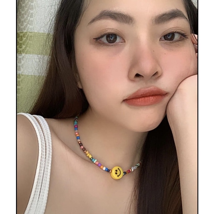 Vòng cổ, vòng tay màu sắc hình mặt cười 😋😍