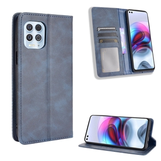 Ốp lưng điện thoại dạng ví da PU lật kiểu vintage cho Motorola Edge Moto G100 / Motorola Edge S
