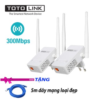 Kích sóng WiFi TOTOLINK EX200 Chính Hãng + Tặng 5m dây mạng