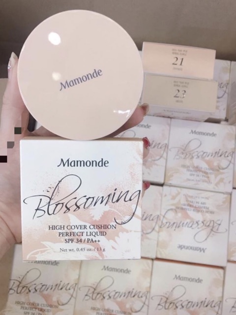 Phấn Nước Mamonde High Cover Cushion Perfect Liquid SPF34/PA++ | BigBuy360 - bigbuy360.vn