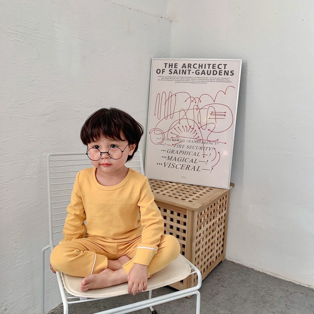 Quần Áo Dài Tay Bé Gái Bé Trai 💝FREESHIP💝Rabbit Kids - Bộ Thu Đông Cho Bé 1 – 5 Tuổi Chất Cotton Len Lông Ấm Áp