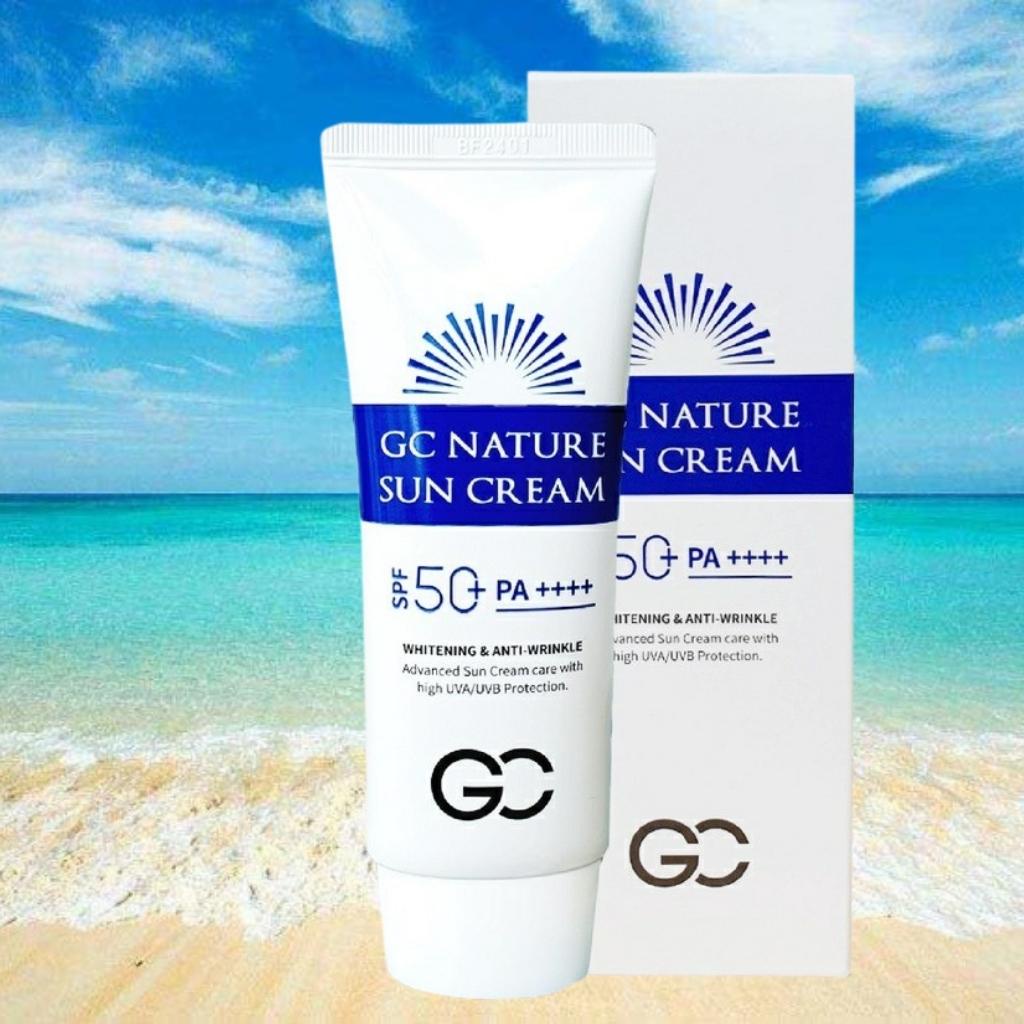 Kem Chống Nắng Cho Da Khô Dầu Mụn Nhạy Cảm Nâng Tông Dưỡng Da Gc Nature Sun Cream