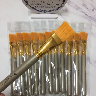 Cọ đắp mặt nạ cán gỗ (dùng cho mọi loại mask)