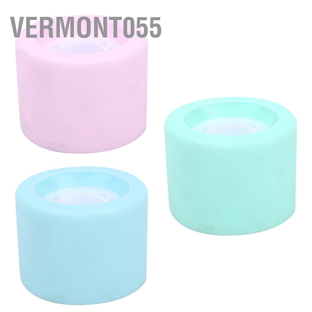 Vermont055 4Pcs/Set PU Durable Longboard Dance Board Skateboard Replacement Wheel Accessory