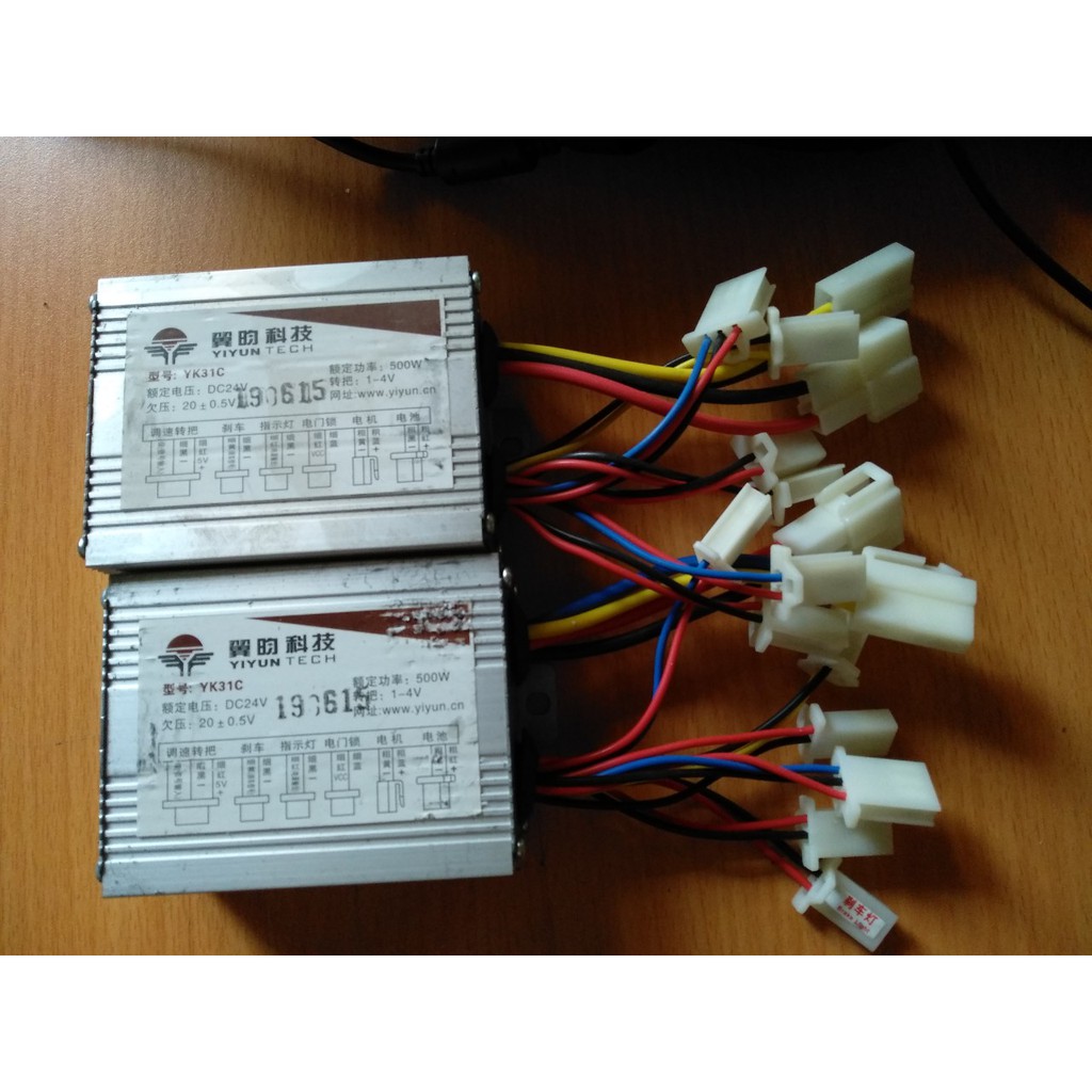 Điều tốc motor 24V 500w, điều tốc chổi than , ic chổi than, chế xe ô tô điện, xe đạp điện, xe chở hà