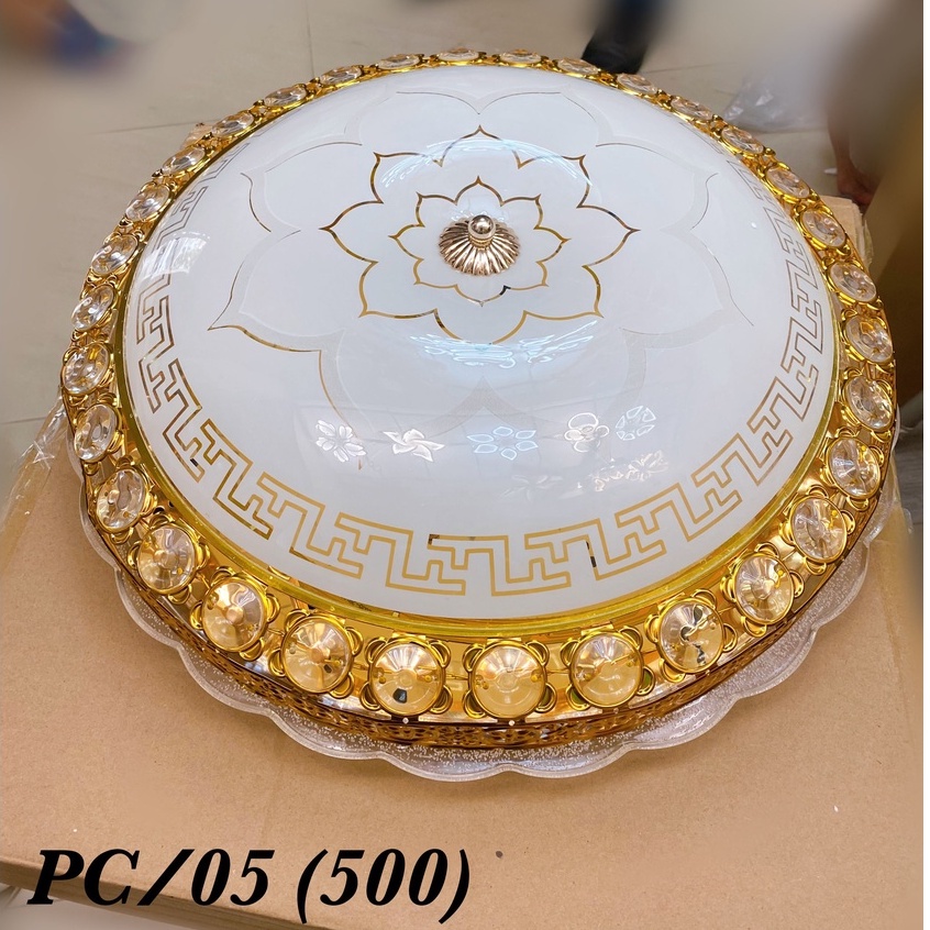 Đèn trần MONSKY PC05 pha lê hiện đại trang tri nhà cửa cao cấp [ẢNH THẬT 100%