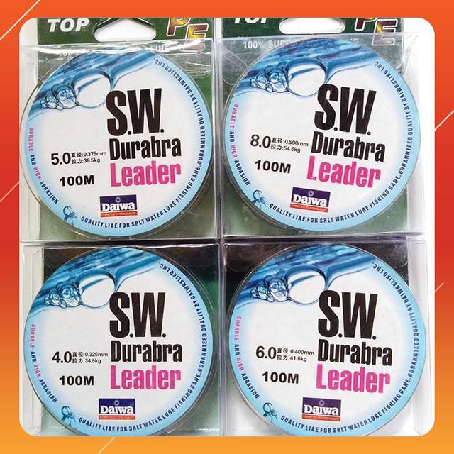 Dây Dù Câu Cá Siêu Bền DAIWA SW Durabra Nhật Bản dài 100m - Cước Dù Câu Cá Cao Cấp ( rẻ vô địch ) docaucagiangnam