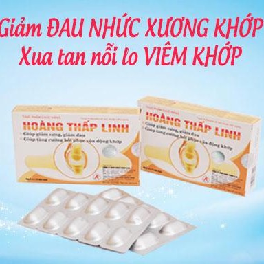 Hoàng Thấp Linh - Hỗ trợ điều trị viêm khớp, viêm đa khớp (Hộp 30 viên)