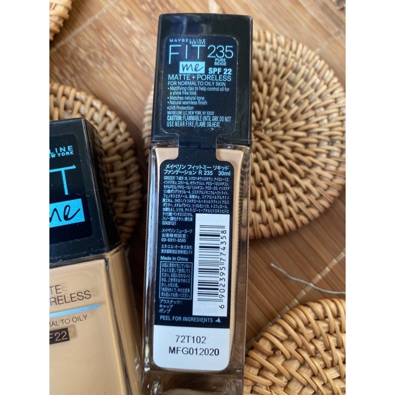 KEM NỀN MAYBELLINE NEW YORK FITME ( MẪU MỚI CÓ VÒI NHẤN) | BigBuy360 - bigbuy360.vn