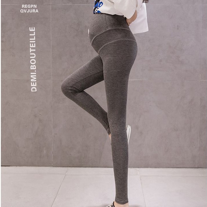 Quần Legging Nâng Mông Lưng Thấp Thời Trang Cho Mẹ Bầu