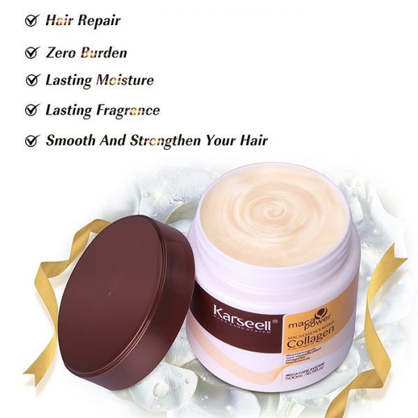 Ủ tóc collagen karseell dưỡng tóc phục hồi hư tổn tóc chăm sóc tóc hấp tóc chuyên nghiệp [𝐓𝐚̣̆𝐧𝐠 𝐦𝐚́𝐲 𝐦𝐚𝐬𝐬𝐚𝐠𝐞 𝐦𝐚̣̆𝐭]