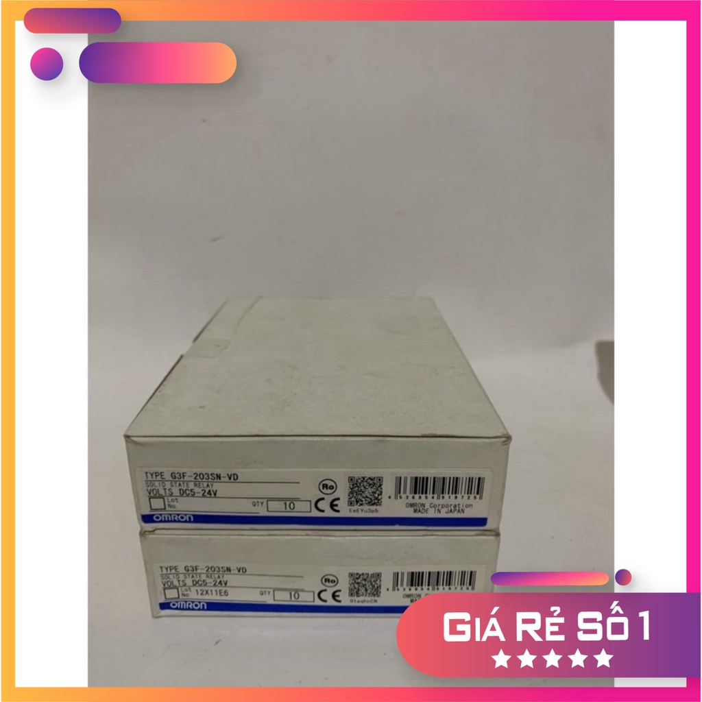 Rơle bán dẫn Solid state relay OMRON; G3F-203SN-VD DC5-24V (hàng Japan)