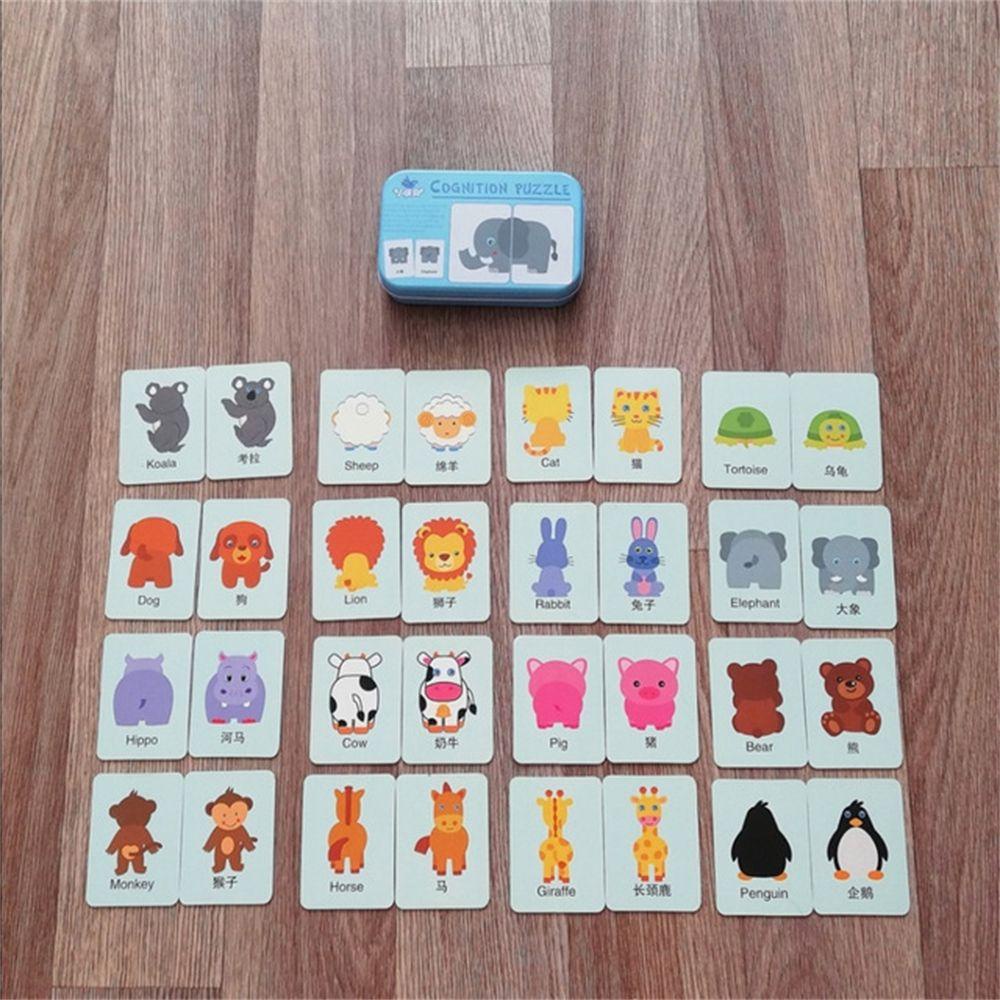 Bộ Đồ Chơi Thẻ Hình Nhận Biết Sáng Tạo Giáo Dục Sớm Cho Bé