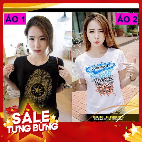 Thời Trang Cao Cấp Giá Sỉ ✨ ❤ Áo thun Nữ Kiểu ❤Áo phông chất thun cotton in hình siêu đẹp [Yêu Thích]