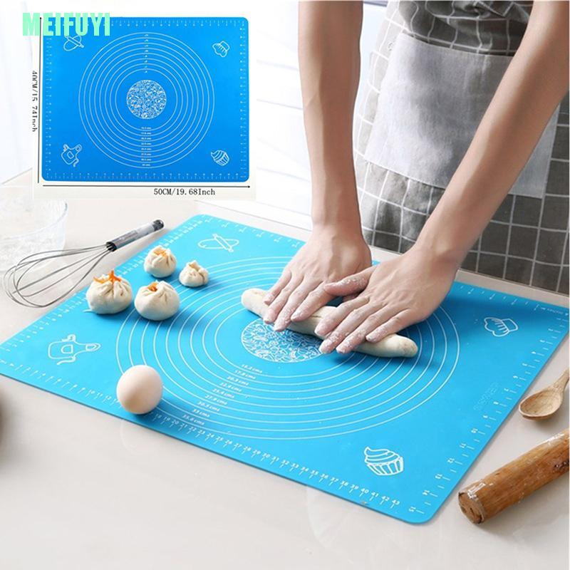 Tấm Lót Nhào Bột Chống Dính Bằng Silicone 30x40cm