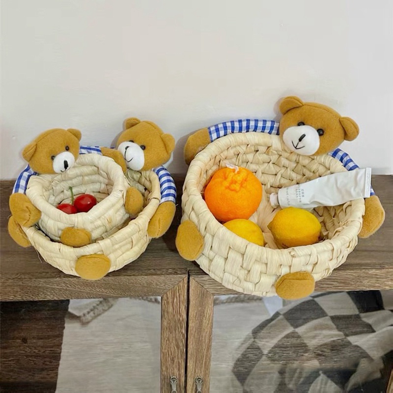 Giỏ Đựng Bắp Ngô Kiểu Dáng Hoạt Hình Dễ Thương Sáng Tạo