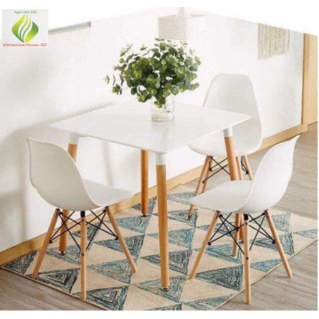 Bàn vuông - Sofa - cafe - chân tần bì  - Vietnamese House - MSP018 - Cao(18 cm và 75 cm) | BigBuy360 - bigbuy360.vn
