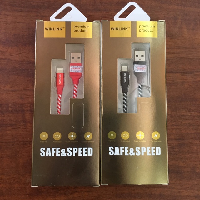 Cáp sạc dù iphone cao cấp chính hãng Winlink.