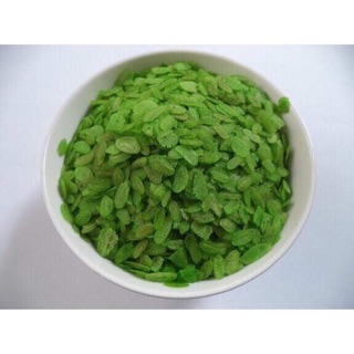 Cốm dẹt xanh, trắng (cốm khô)