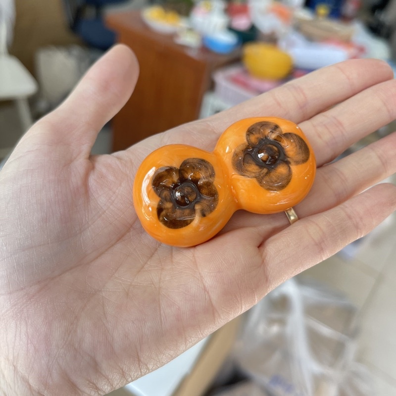 BÁT ĐĨA SỨ HOẠ TIẾT QUẢ CAM❤️BÁT ĂN DẶM☘️BÁT CUTE