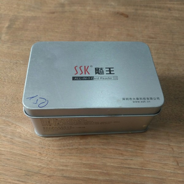 Đầu đọc thẻ đa năng SSK All In 1 Card Reader III