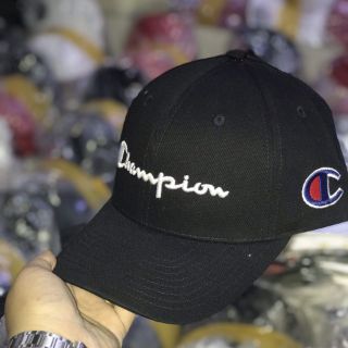 Nón lưỡi trai Champion Trắng/Đen