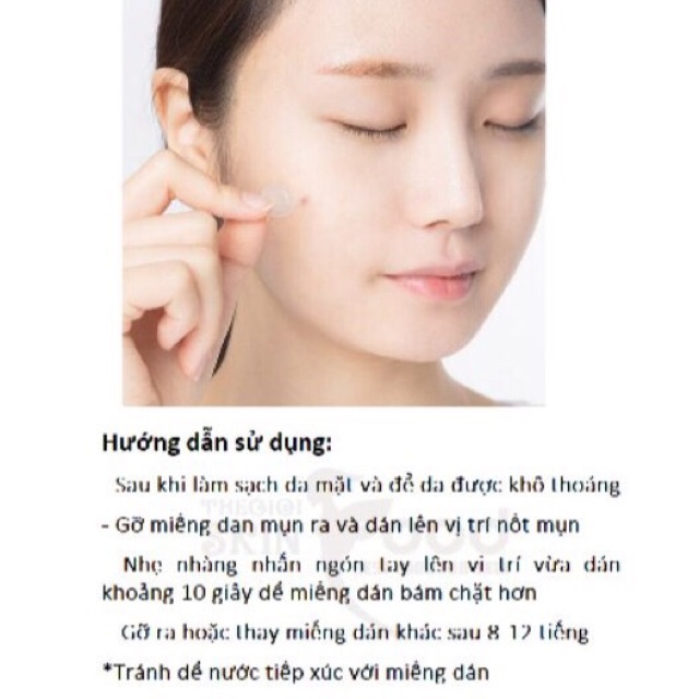 Miếng Dán Mụn Innisfree Bija Trouble Focusing Patch