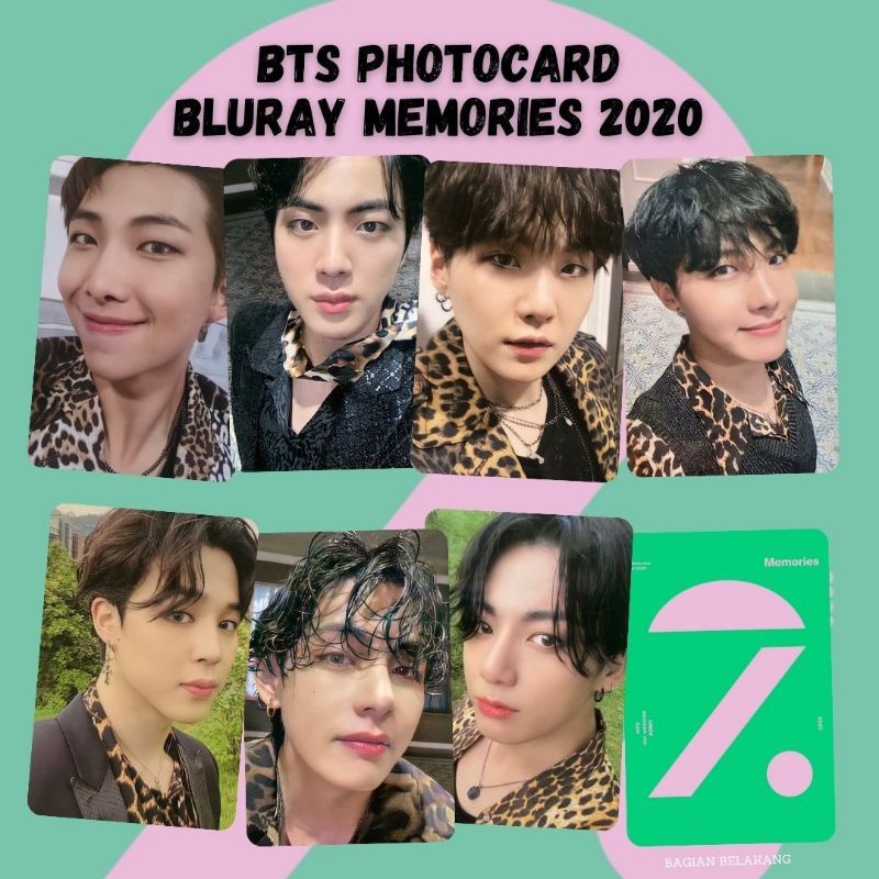 BTS CARD DA BEO MEMORIES BLU 2020 (weverse shop)