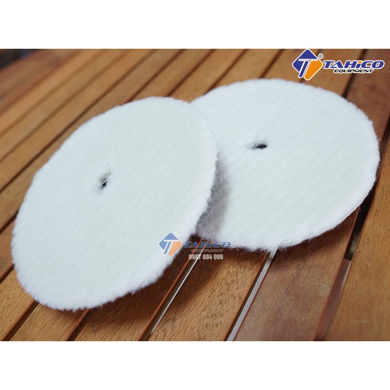 Phớt dán đánh bóng xe dạng lông cừu 6 inch ⚡ CHÍNH HÃNG⚡