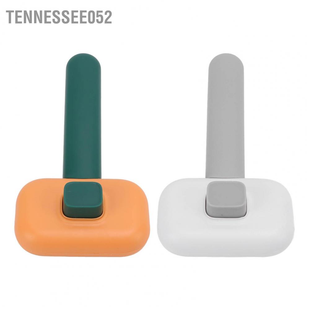 Hàng Sẵn Lược chải lông chó mèo có nút bấm Đa chức năng Tự làm sạch Slicker【Tennessee052】