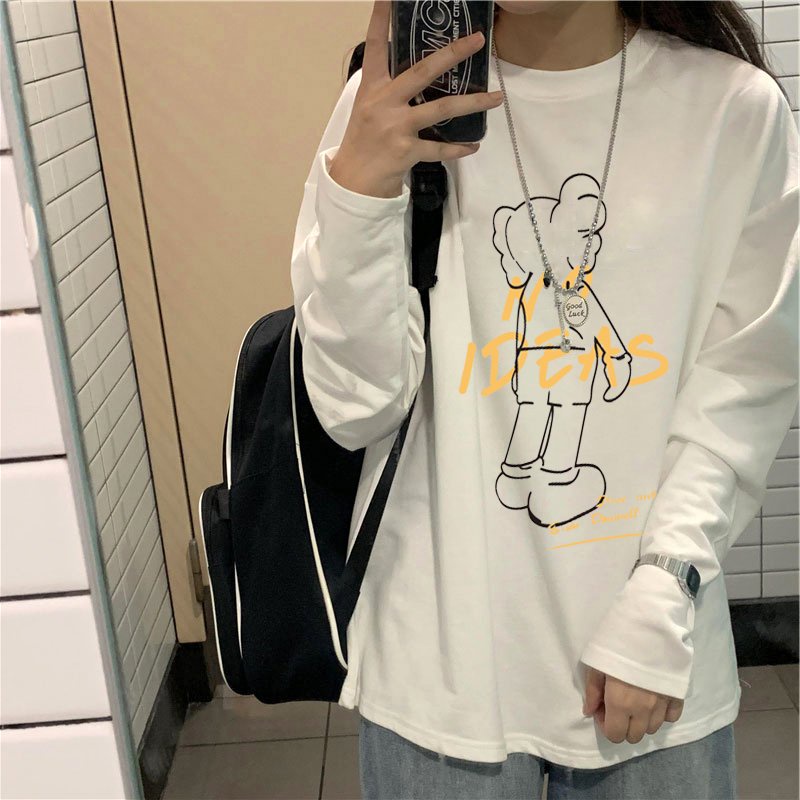 Áo Thun Long Tee Gấu No Ideas, Áo Thun Nam Nữ Chuẩn Hàng Quảng Châu Loại 1, In Hình Nét Đẹp, FreeSize, Có Quà Tặng Kèm | BigBuy360 - bigbuy360.vn