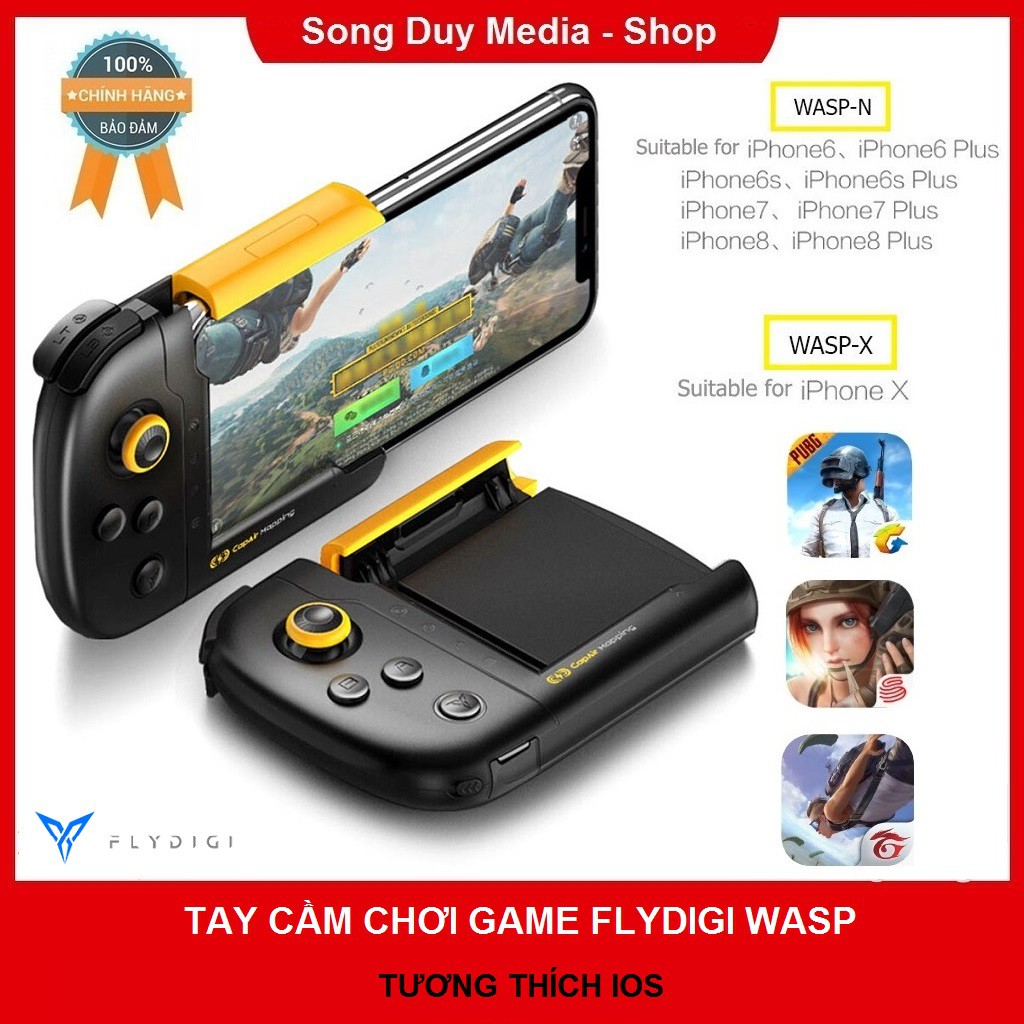 [CHÍNH HÃNG] Tay cầm chơi game Flydigi WASP chơi PUBG | ROS | liên quân mobile | game FPS khác...