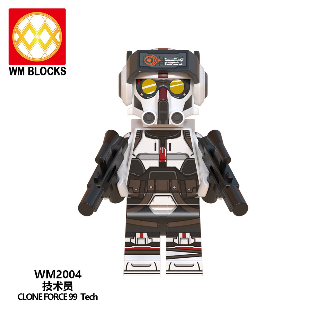 Minifigures Các Mẫu Nhân Vật Clone Force 99 Trooper's Trong Star Wars Mẫu Mới Ra WM6095