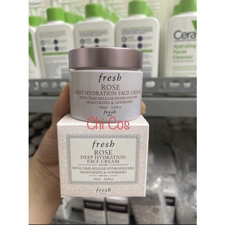 [Hàng US Đủ Bill] Kem dưỡng FRESH Rose Deep Hydration Face Cream