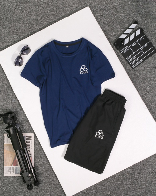 ( 5 Màu ) Bộ thể thao chất cotton lạnh phong cách năng động trẻ trung có size to đến 90kg | BigBuy360 - bigbuy360.vn