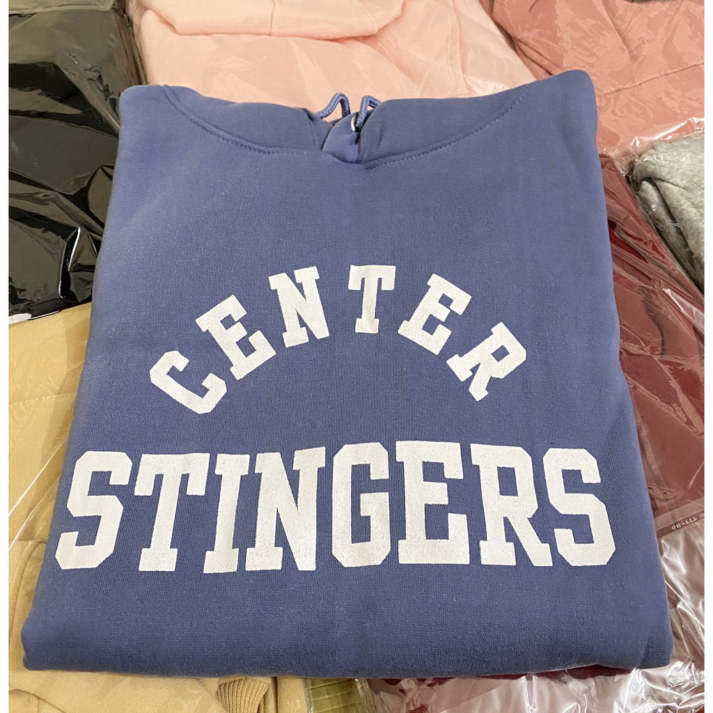 Áo hoodie nữ nỉ bông Ulzzang unisex loại CAO CẤP chất đẹp có mũ CENTER STINGERS mặc thu đông- Mới nhất