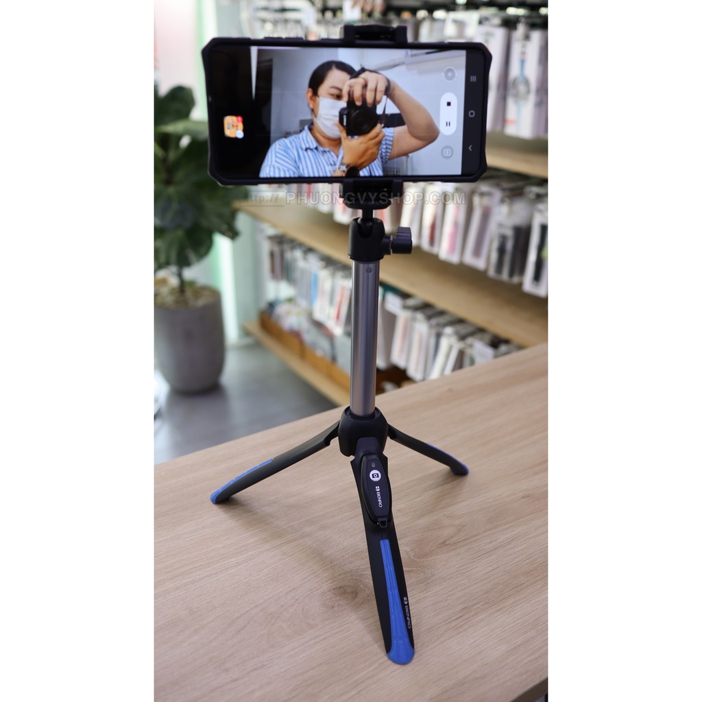 [Now ship] Gây chụp hình MK10P có chân tripod và remote (kết nối bluetooth)