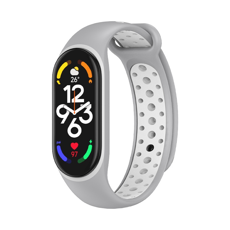Dây Đeo Thay Thế Bằng Silicone Cho Mi Band 7 Mi Band 6 Mi Band 5