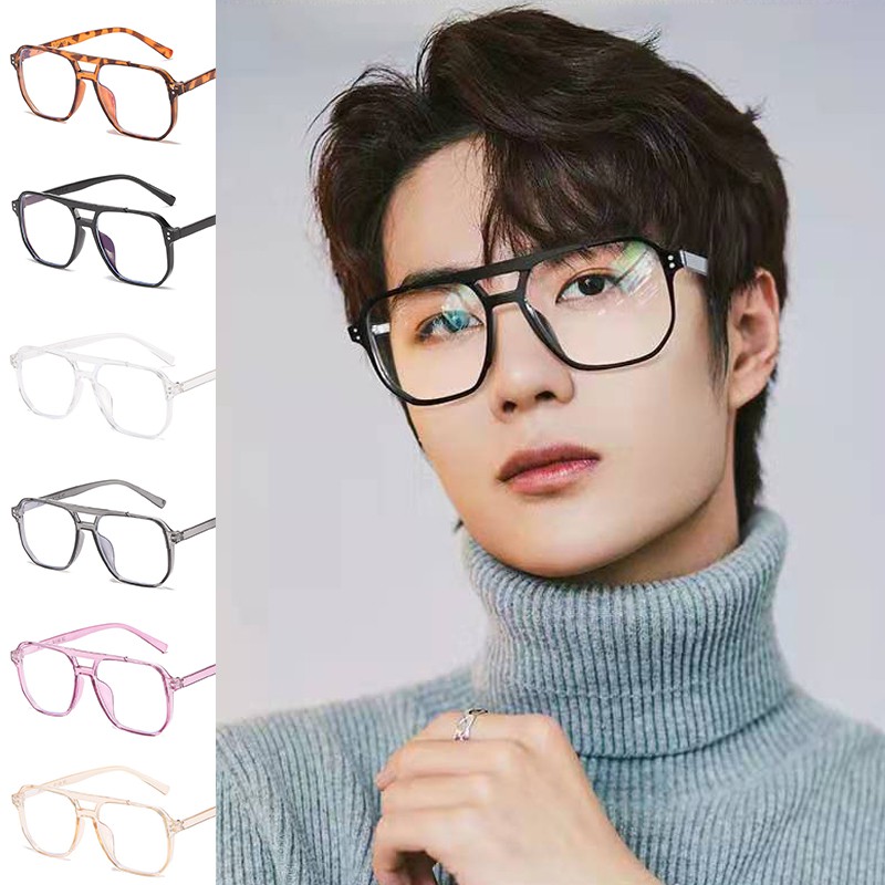 Mắt kính gọng kim loại chống ánh sáng xanh phong cách Vintage | BigBuy360 - bigbuy360.vn