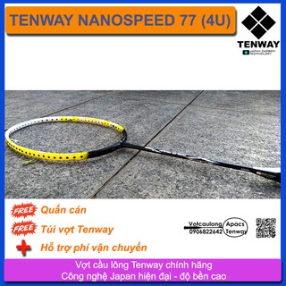Vợt cầu lông Tenway NanoSpeed 77 | Vợt đánh phong trào, rèn luyện sức khỏe
