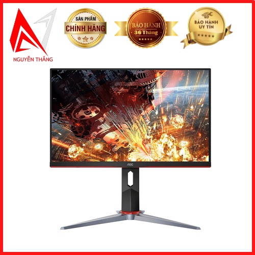 Màn hình máy tính AOC 24G2 24inch FHD 144Hz IPS NEW