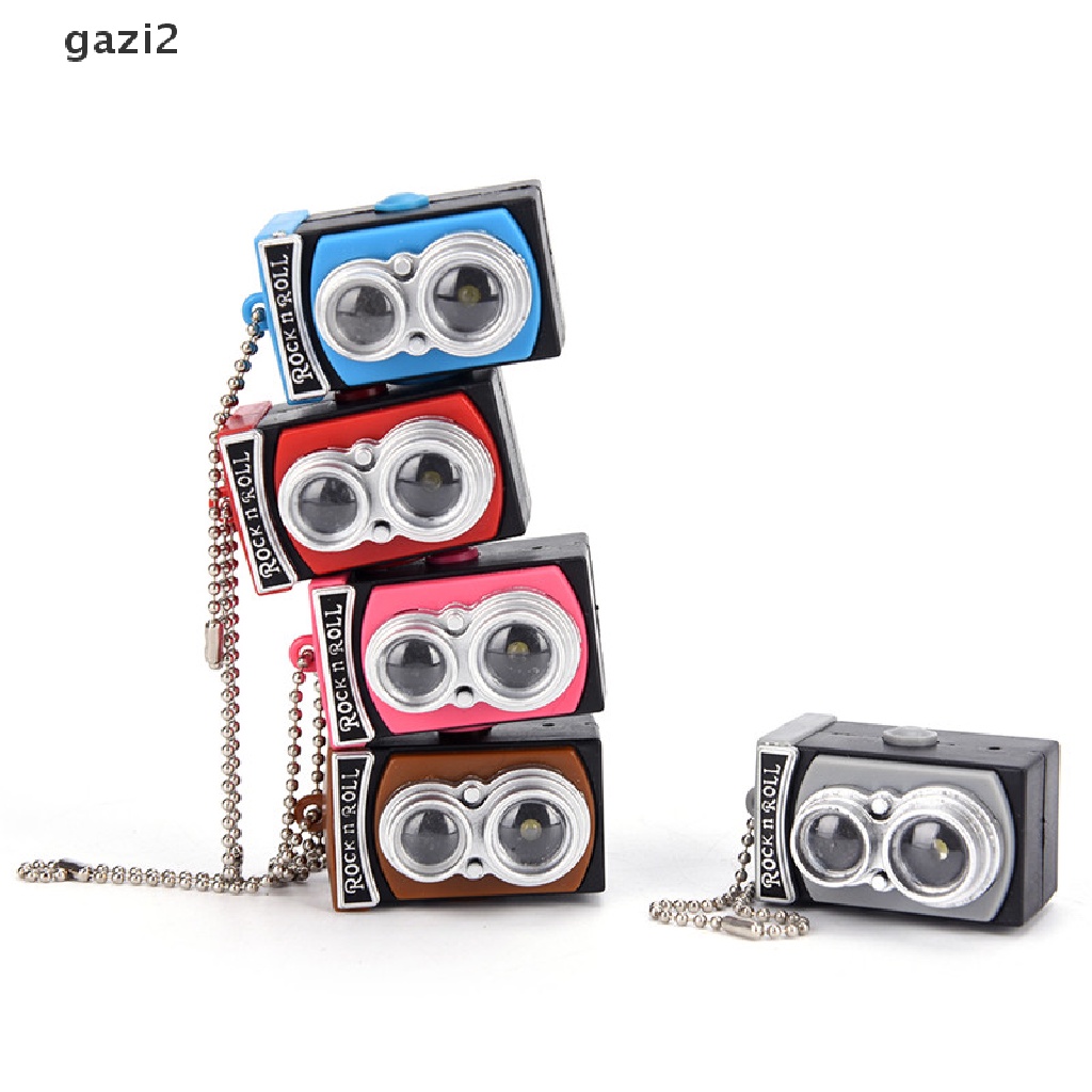 Móc khóa hình máy ảnh kỹ thuật số mini có đèn LED Agazi2
 | BigBuy360 - bigbuy360.vn